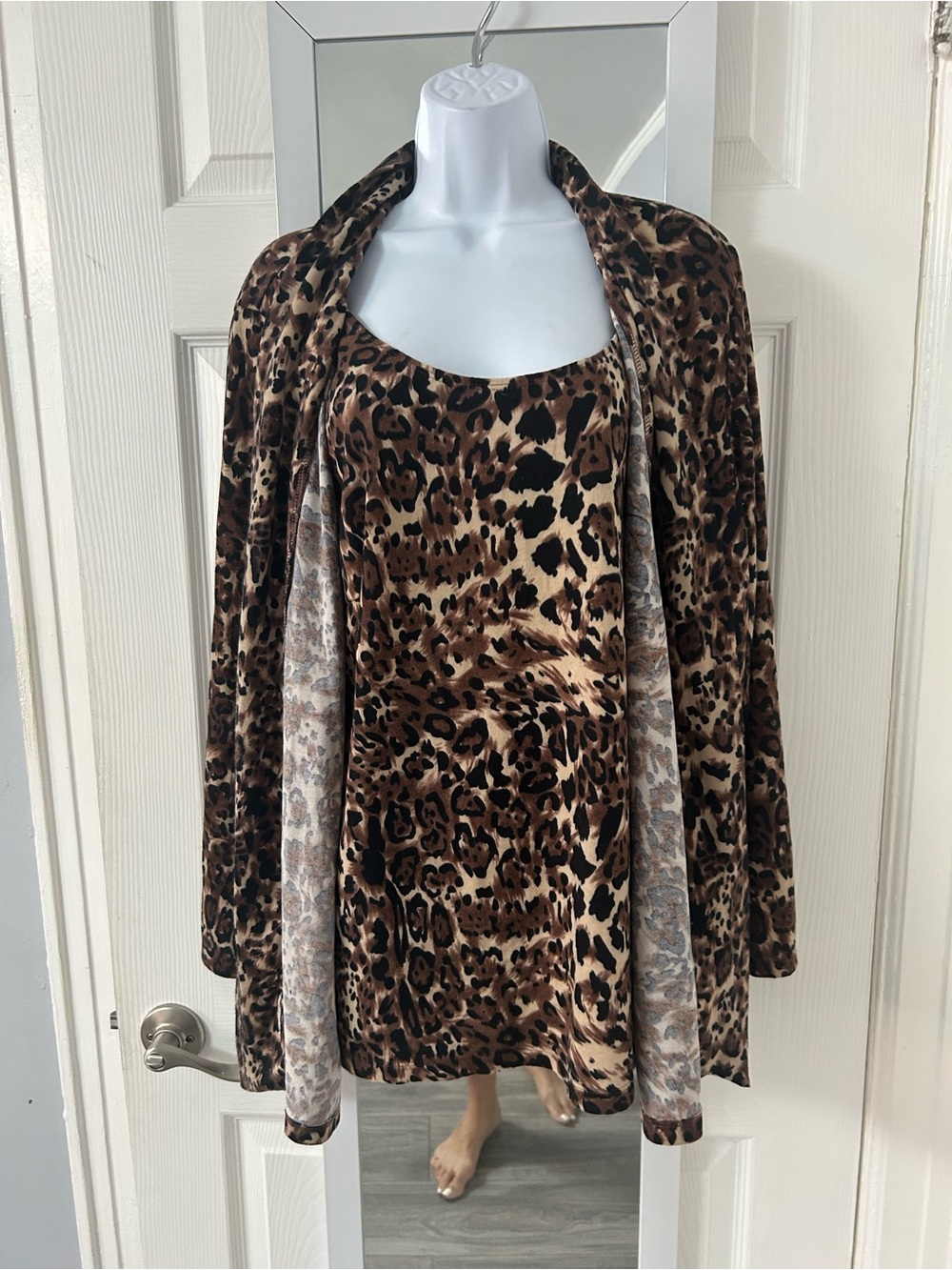 Milano Leopard Print Men Pants in Brown and Black